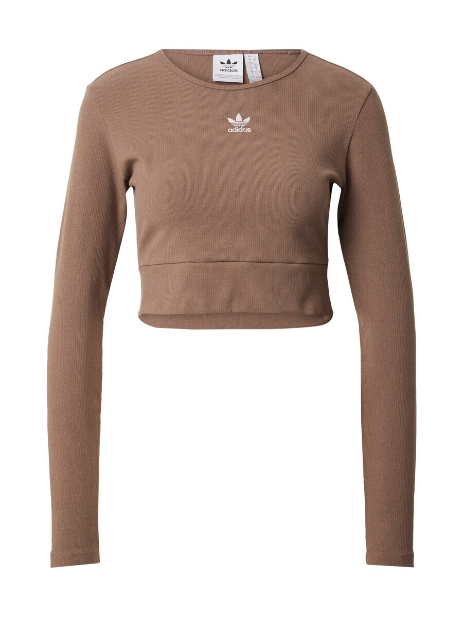 

Лонгслив Adidas ESSENTIALS, коричневый