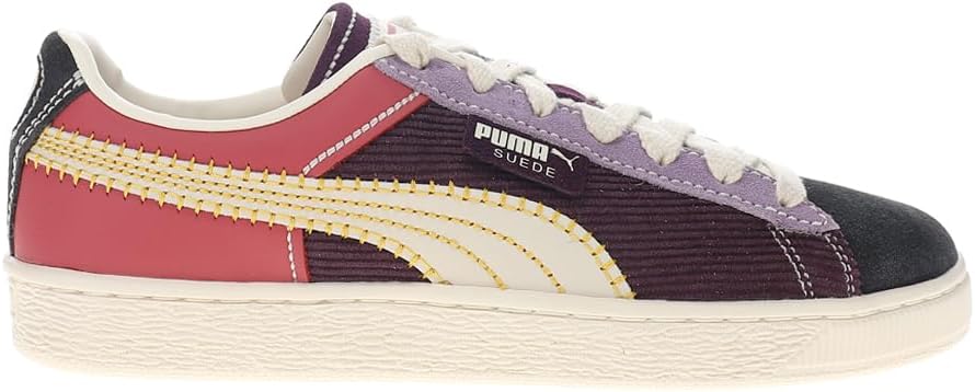 

Мужские замшевые кроссовки PUMA с шнуровкой для повседневной носки - серые