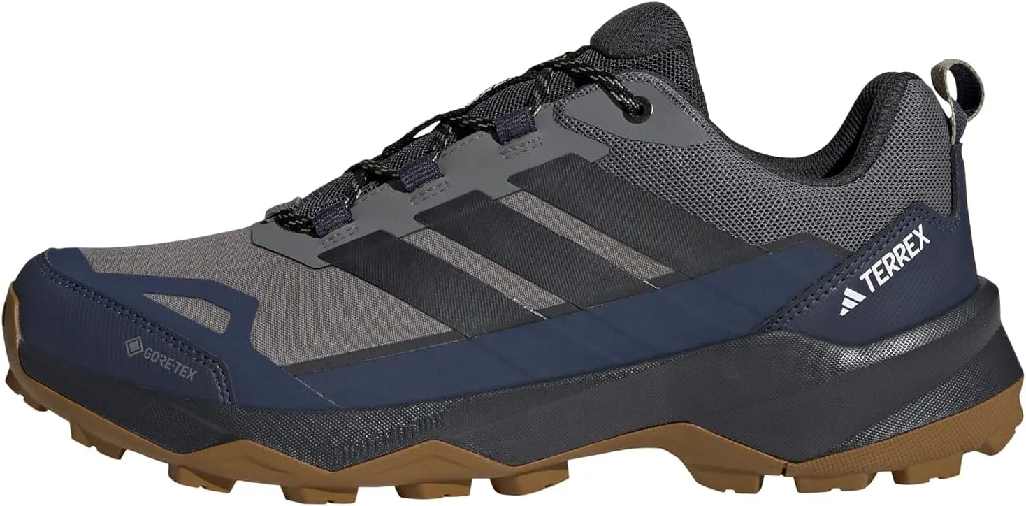 Кроссовки Adidas Terrex Skychaser AX5 GTX BLACAR/Owhite/WONALU, синий/серый/угольный