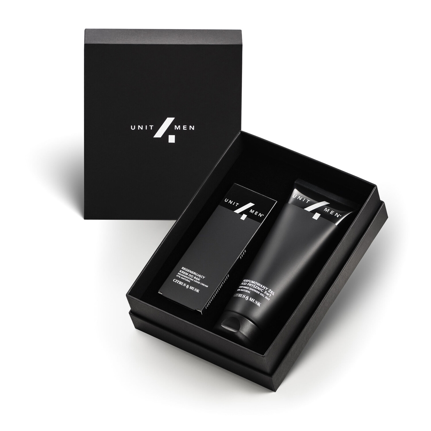 

Набор: крем для рук регенерирующий Unit4Men Citrus&Musk, 200 мл