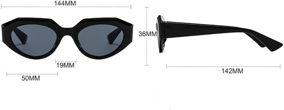 

Солнцезащитные очки UV400 - Панк, овальные, «кошачий глаз», с леопардовым принтом, для женщин и мужчин, для бега и активного отдыха generic, C5 Light Brown-brown