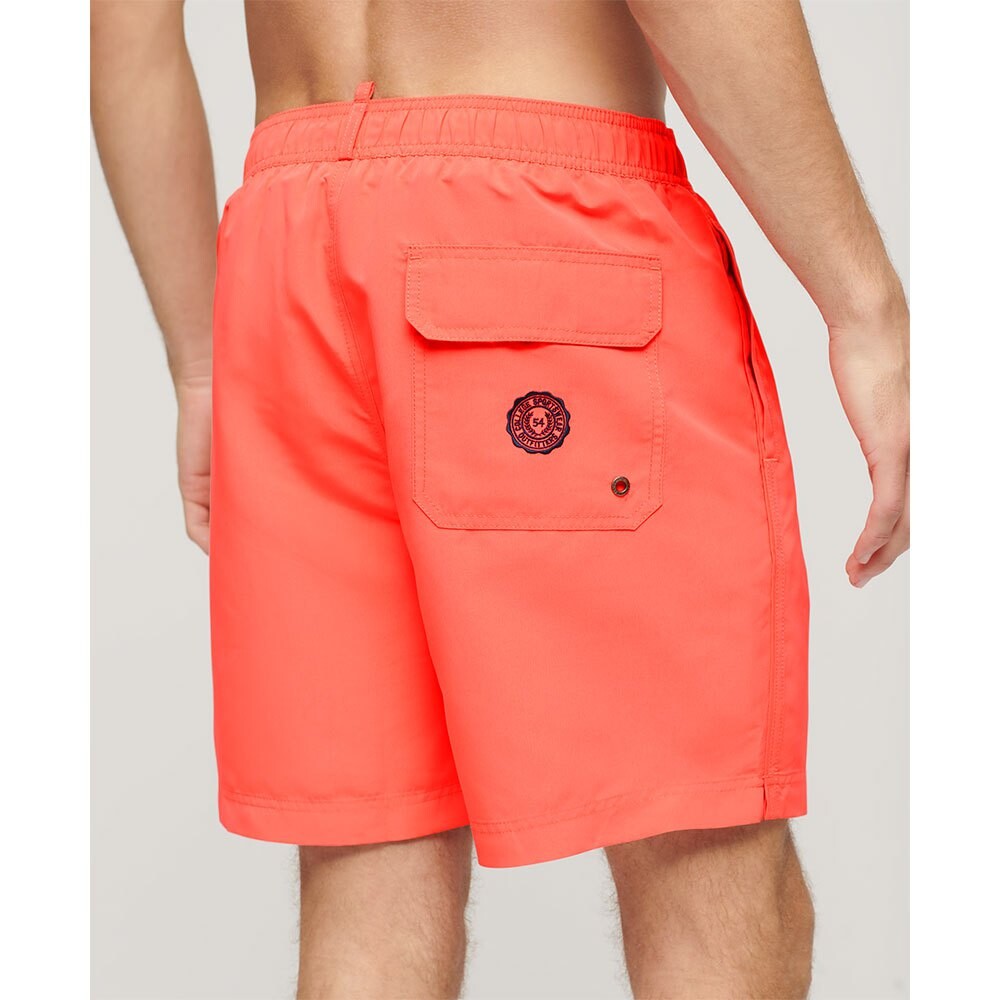 Шорты для плавания Superdry Vintage 17´´ Swimming Shorts, оранжевый — фото 2