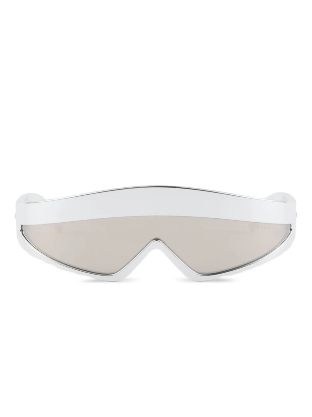 

Prada Eyewear Runway солнцезащитные очки, белый