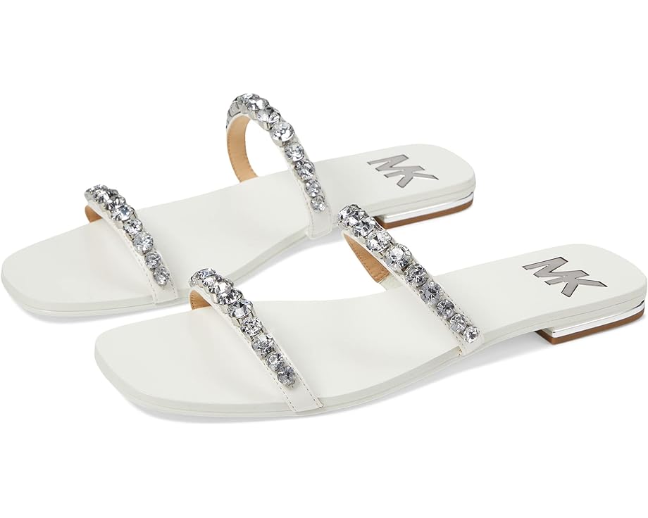 

Сандалии Michael Kors Jessa Flat Sandal, цвет Optic White