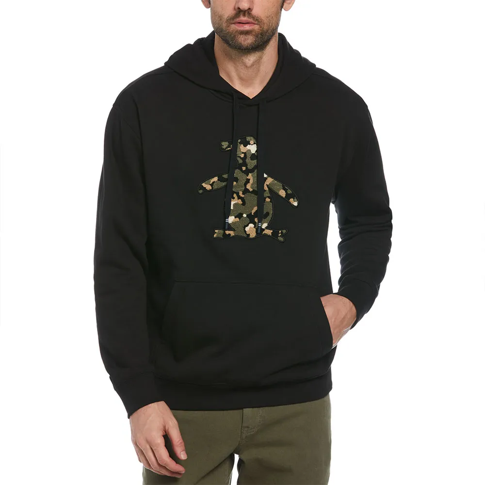 

Худи Original Penguin Fleece Boucle Camo Pete, черный