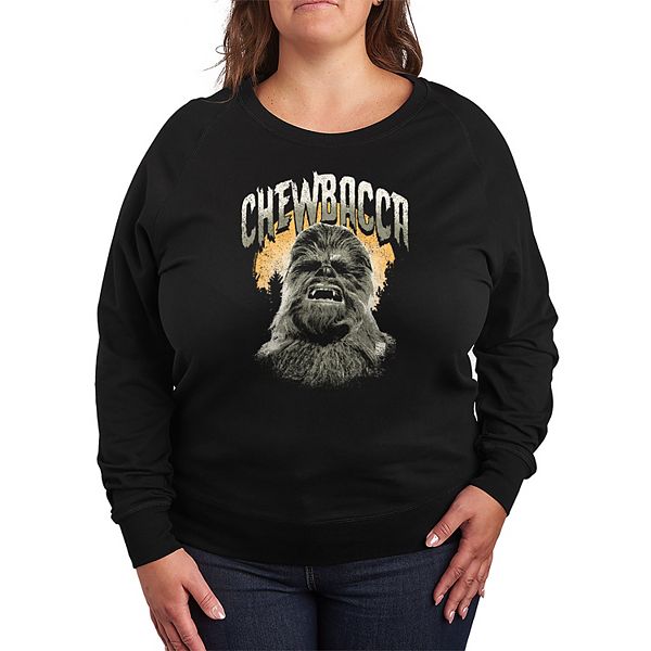 

Футболка с длинным рукавом Chewbacca French Terry Plus Size Star Wars