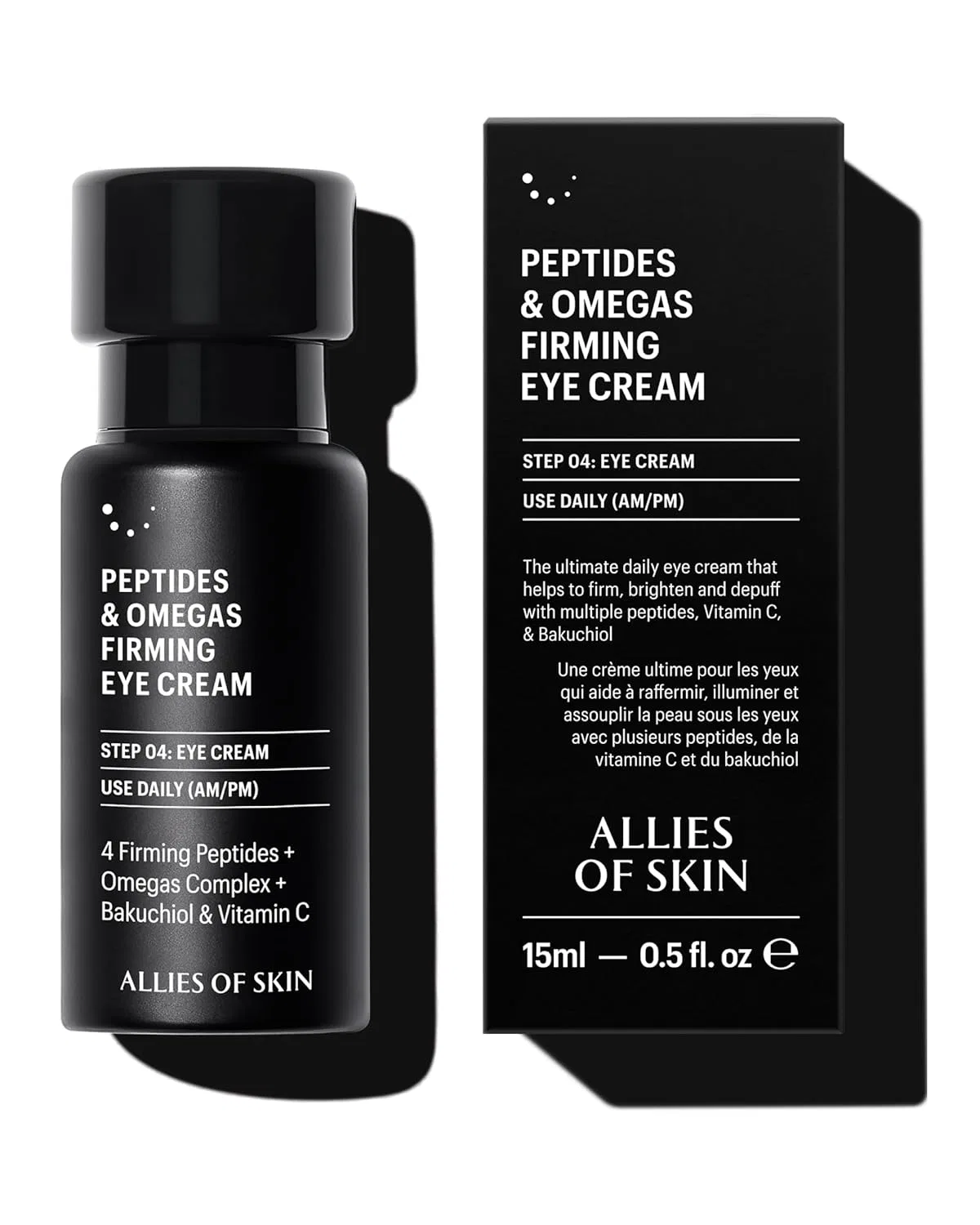 Крем для кожи вокруг глаз «Peptides & Omegas Firming Eye Cream» от Allies of Skin, 15 мл Allies Of Skin