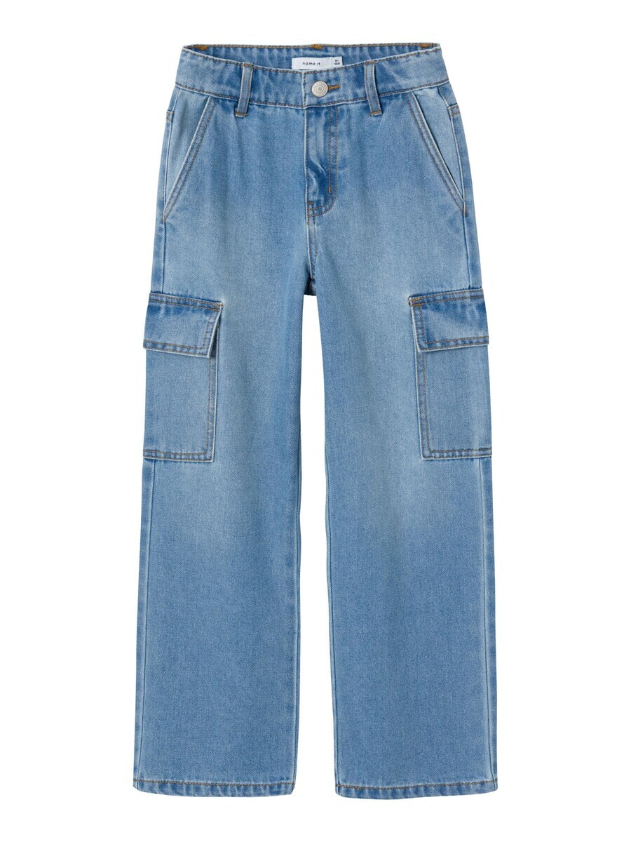 

Джинсы NAME IT Wide leg Jeans ROSE, синий деним