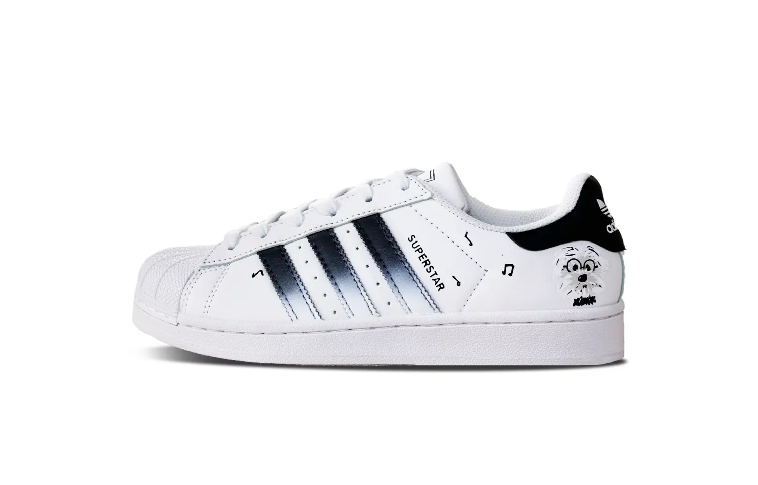 

Adidas Originals Superstar 2 Skateboard Shoes Unisex Low top Black White Colorway
