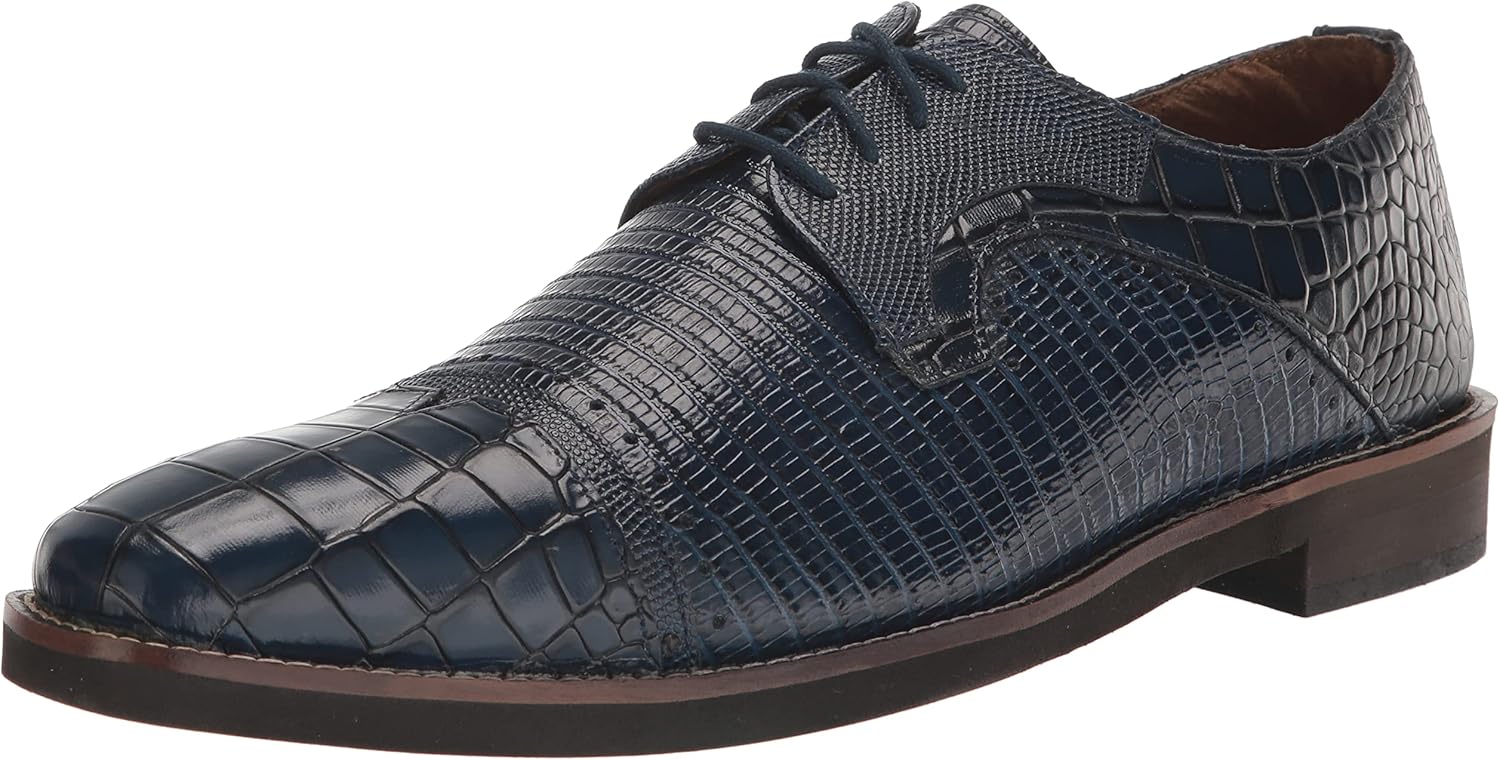 

Мужские оксфорды Stacy Adams Esposito с закрытым носком, темно-синий