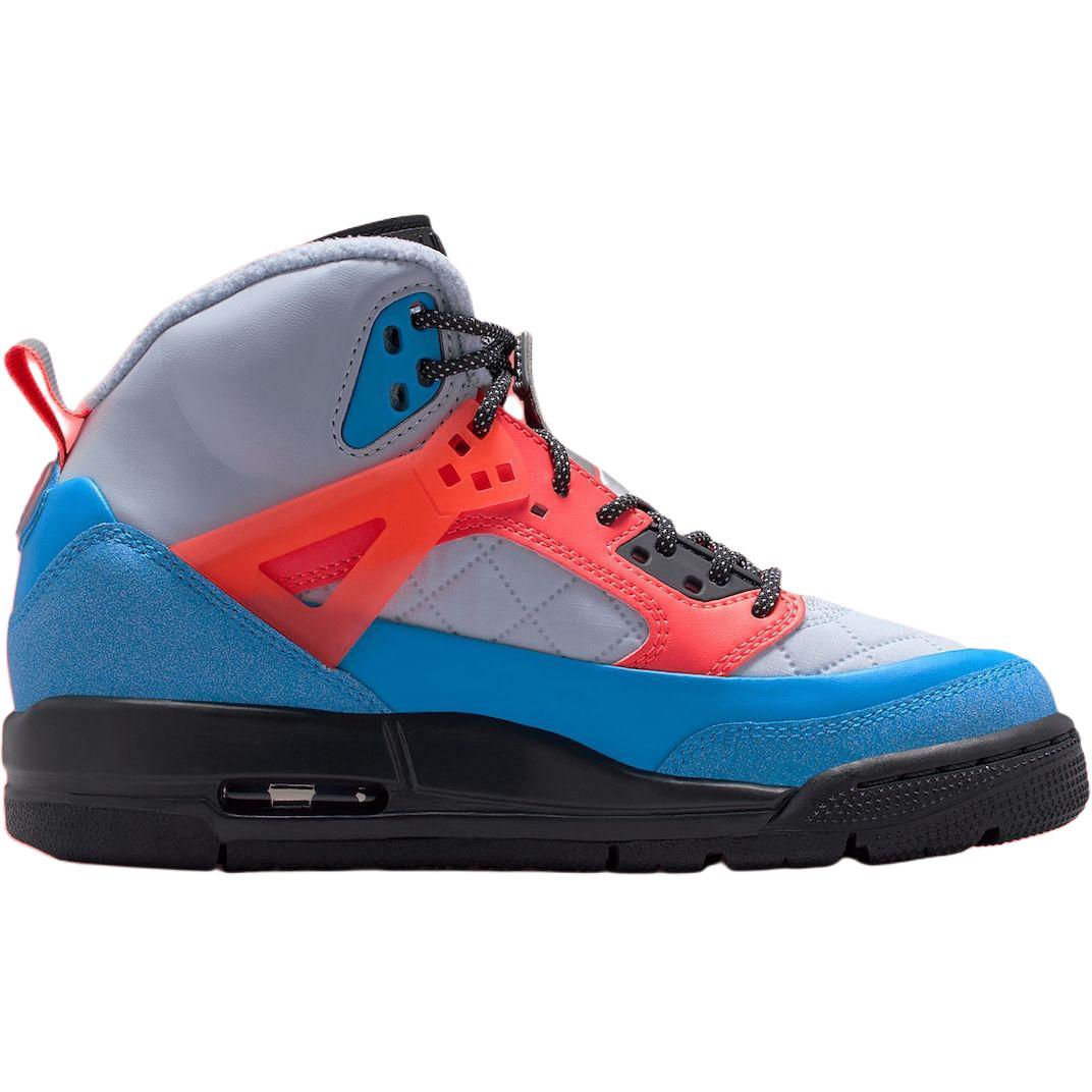 Jordan Spizike Thermal Mid top детские баскетбольные кроссовки Blue для подростков — фото 3