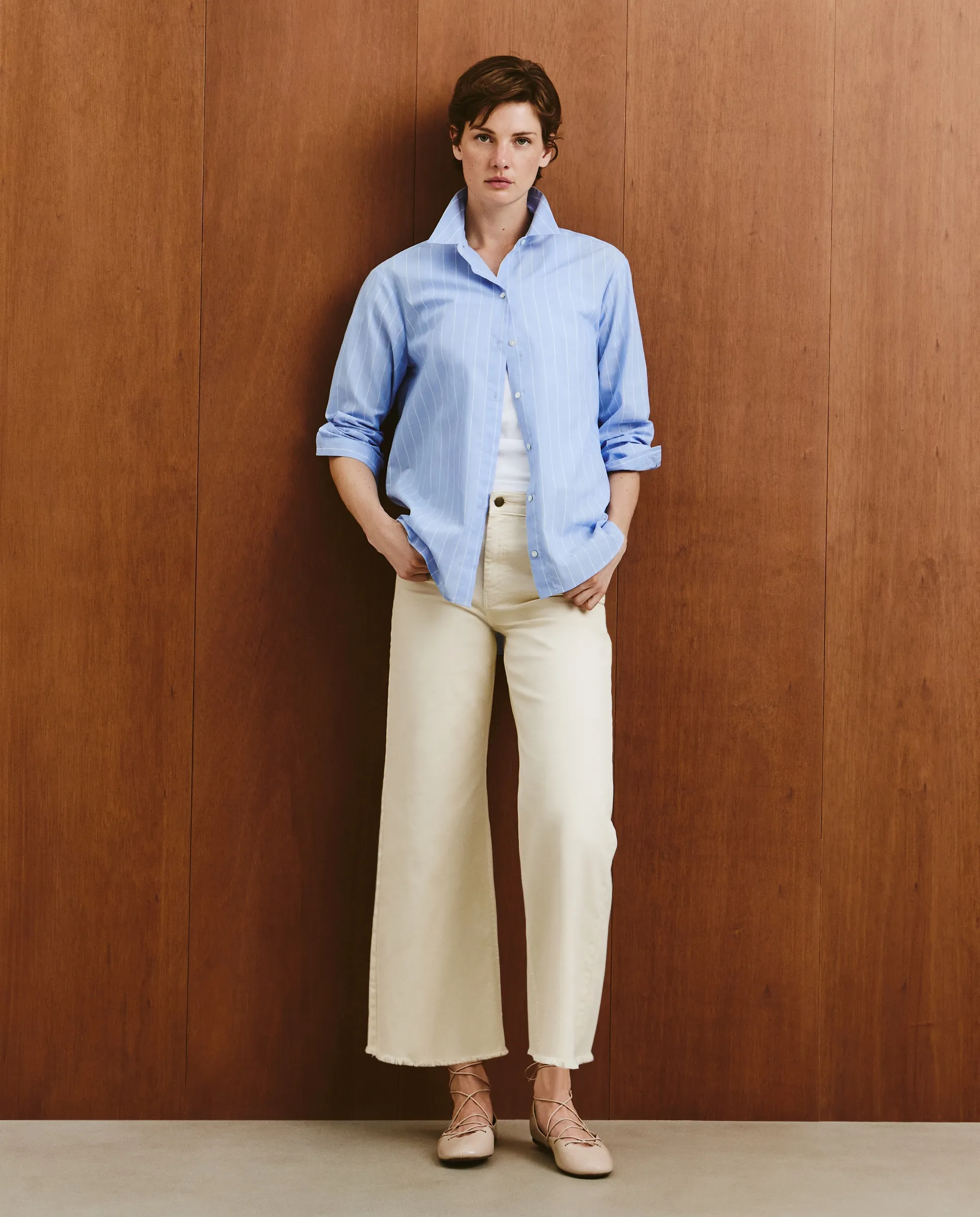 

Женские хлопковые брюки-кюлоты Southern Cotton, бежевый