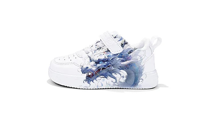 Abrasion Resistant, Breathable, Lightweight Low top Kids' Skateboarding Shoes ZUOLENGCHAN, синий-chinese fashion trend year of the dragon limited edition-zlc1008d-l — фото 4