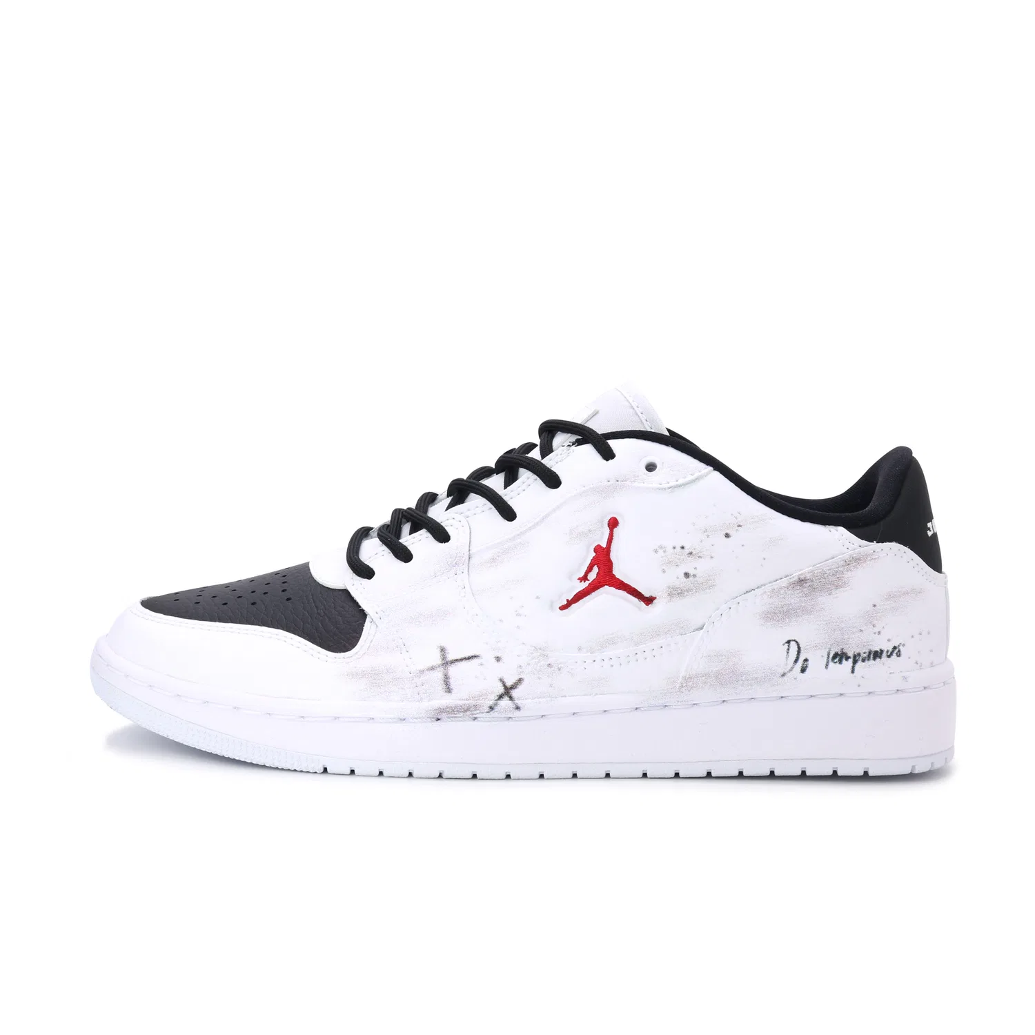 Кроссовки баскетбольные низкие Jordan COURT CONNECT White Black Gray — фото 3