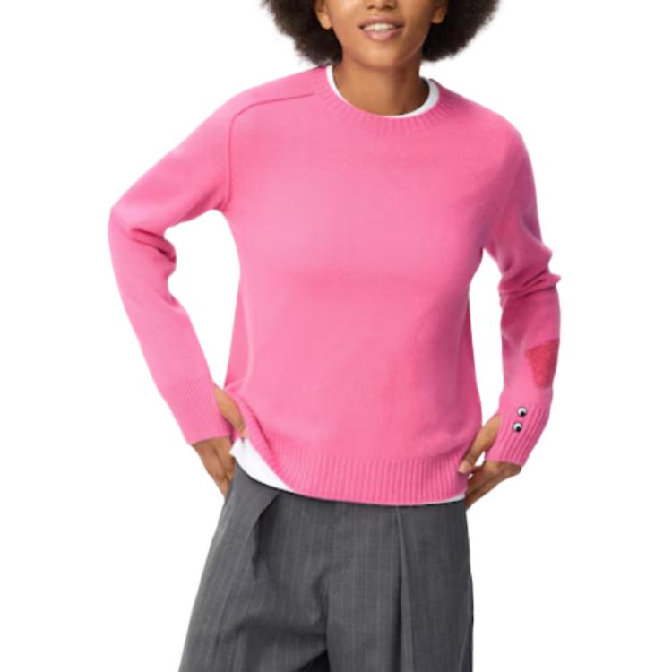 

Anya Hindmarch X Кашемировые свитера Женские UNIQLO, розовый