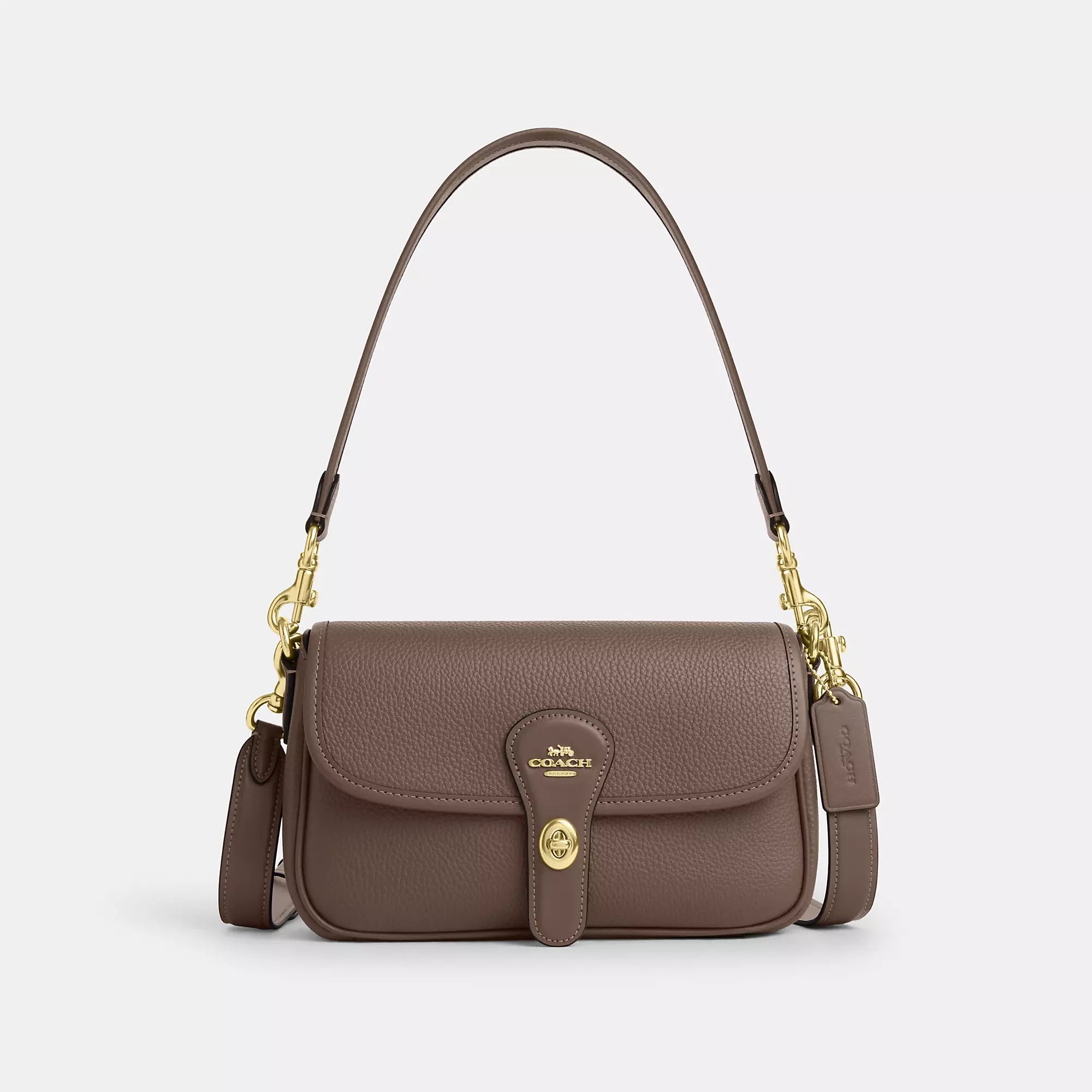 

Сумка через плечо Hadley от Coach Outlet, цвет gold/dark stone