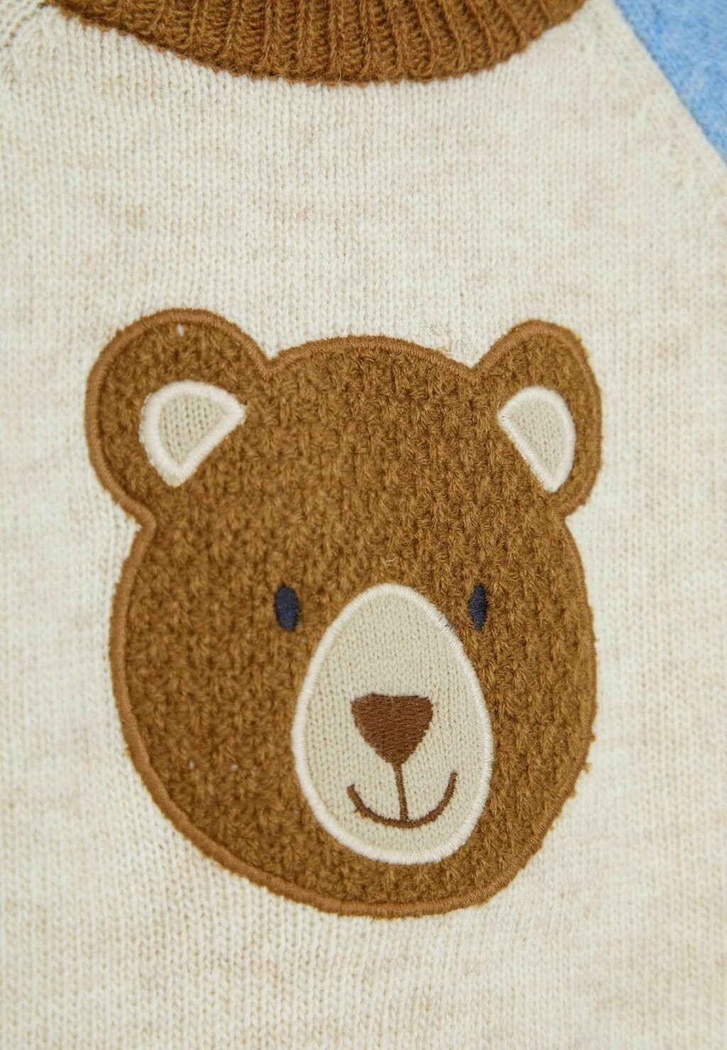 

Вязаный свитер BEAR, REGULAR FIT JoJo Maman Bébé, бежевый