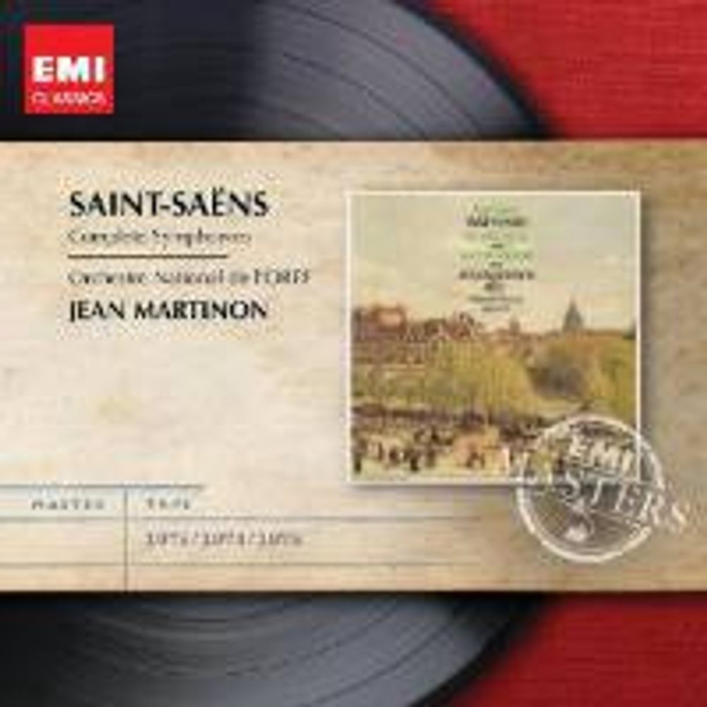 

Диск CD Saint - Saens :Complete Symphonies - Camille Saint-Saëns, Jean Martinon