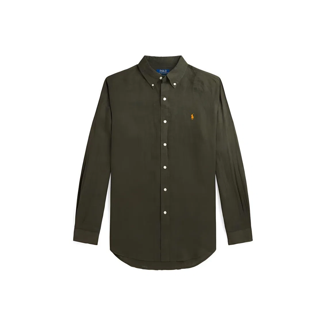 Рубашка классическая зеленая Polo Ralph Lauren
