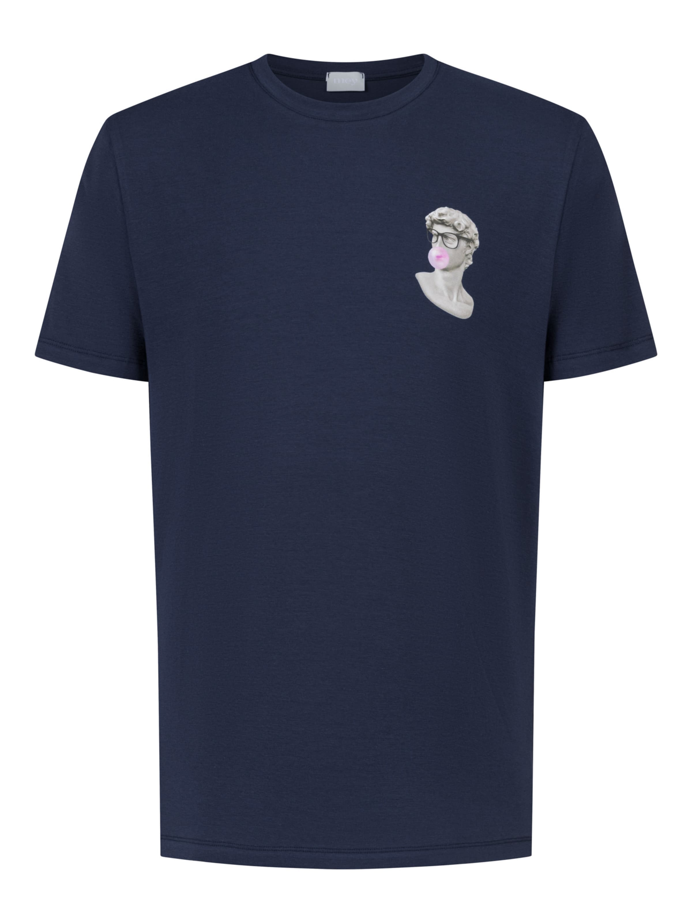 

Mey Футболка 'Marble Muse' в цвете Navy