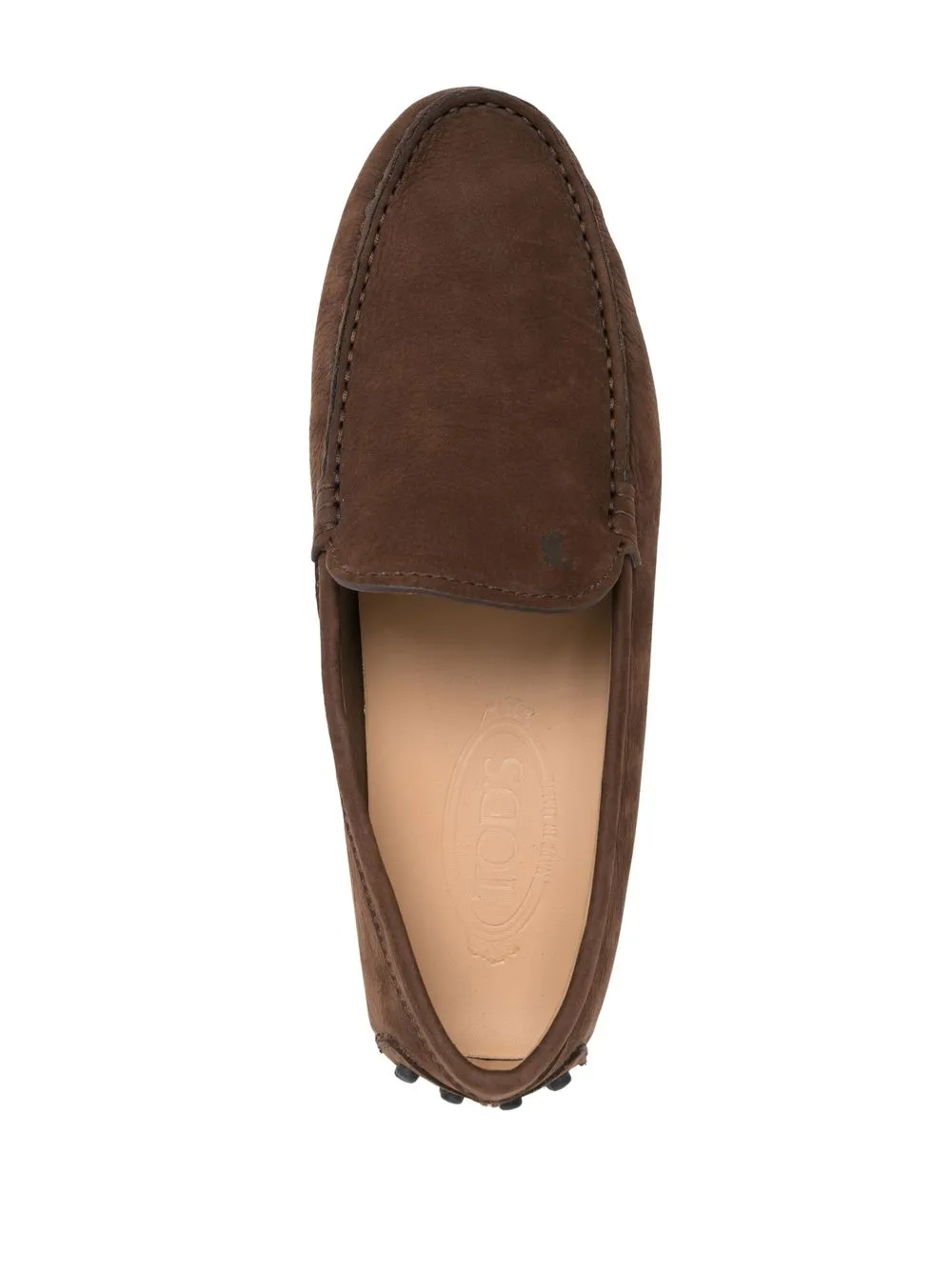 Мокасины Gommino TOD'S, коричневый — фото 4