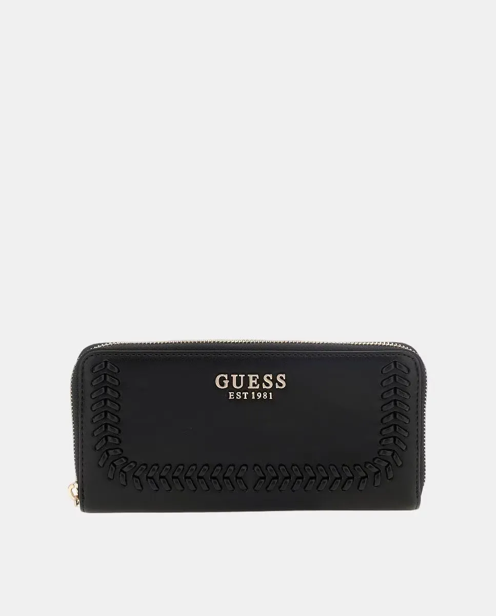 

Большая сумка с молнией и ручкой Guess, черный