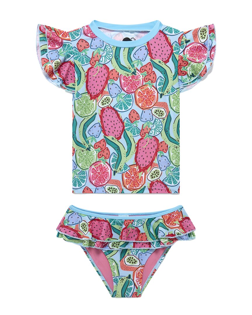 

Комплект Boardies Ice & Slice для девочек: рашгард и шорты Boardies, мультиколор