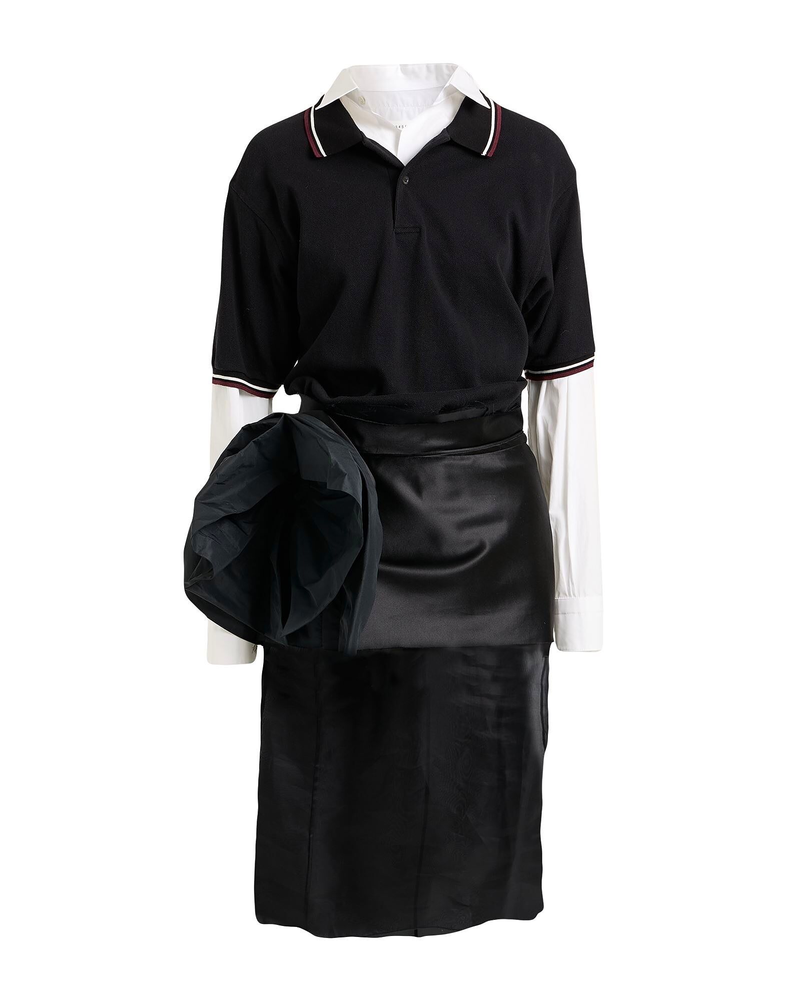 

Платье миди Maison Margiela, черный