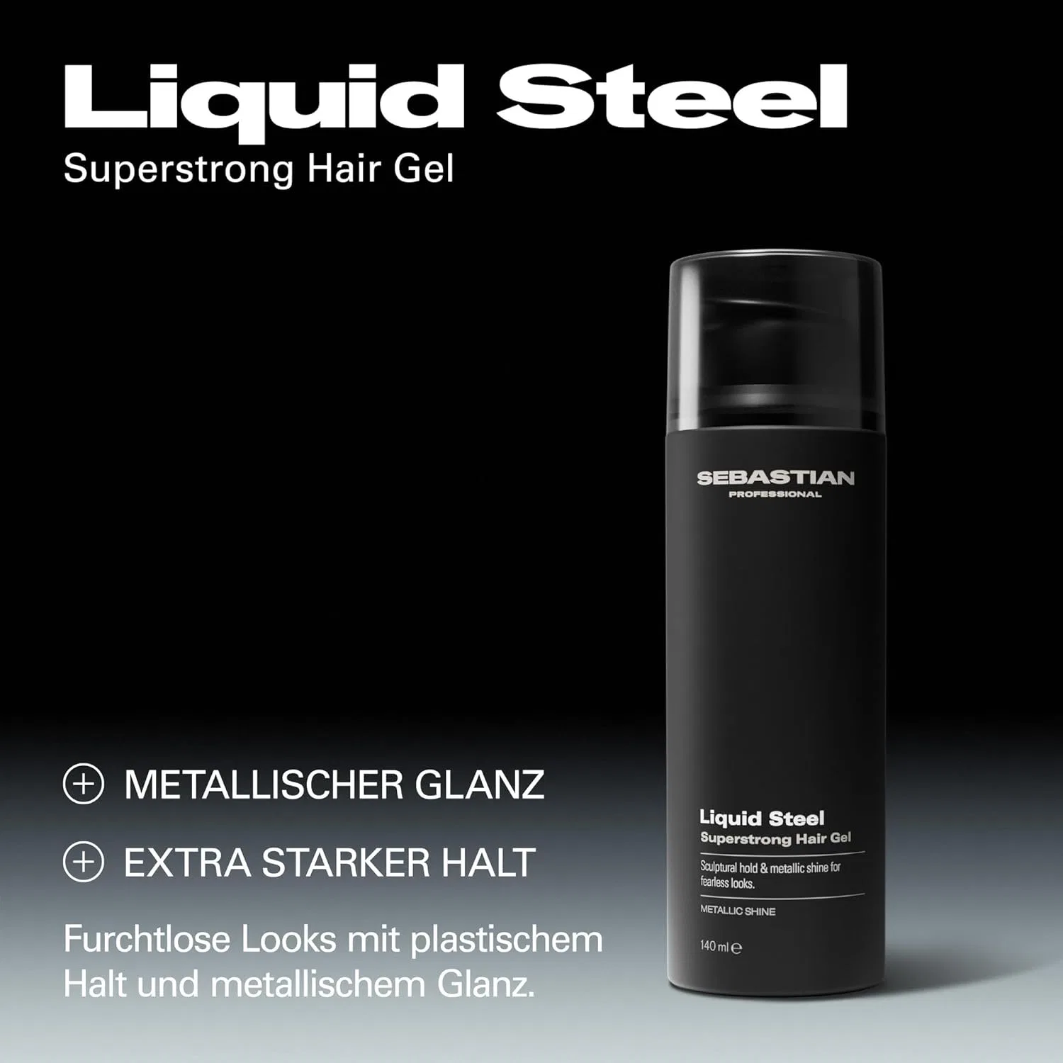 Гель для волос Liquid Steel Superstrong Hair Gel от Sebastian Professional Sebastian — фото 3