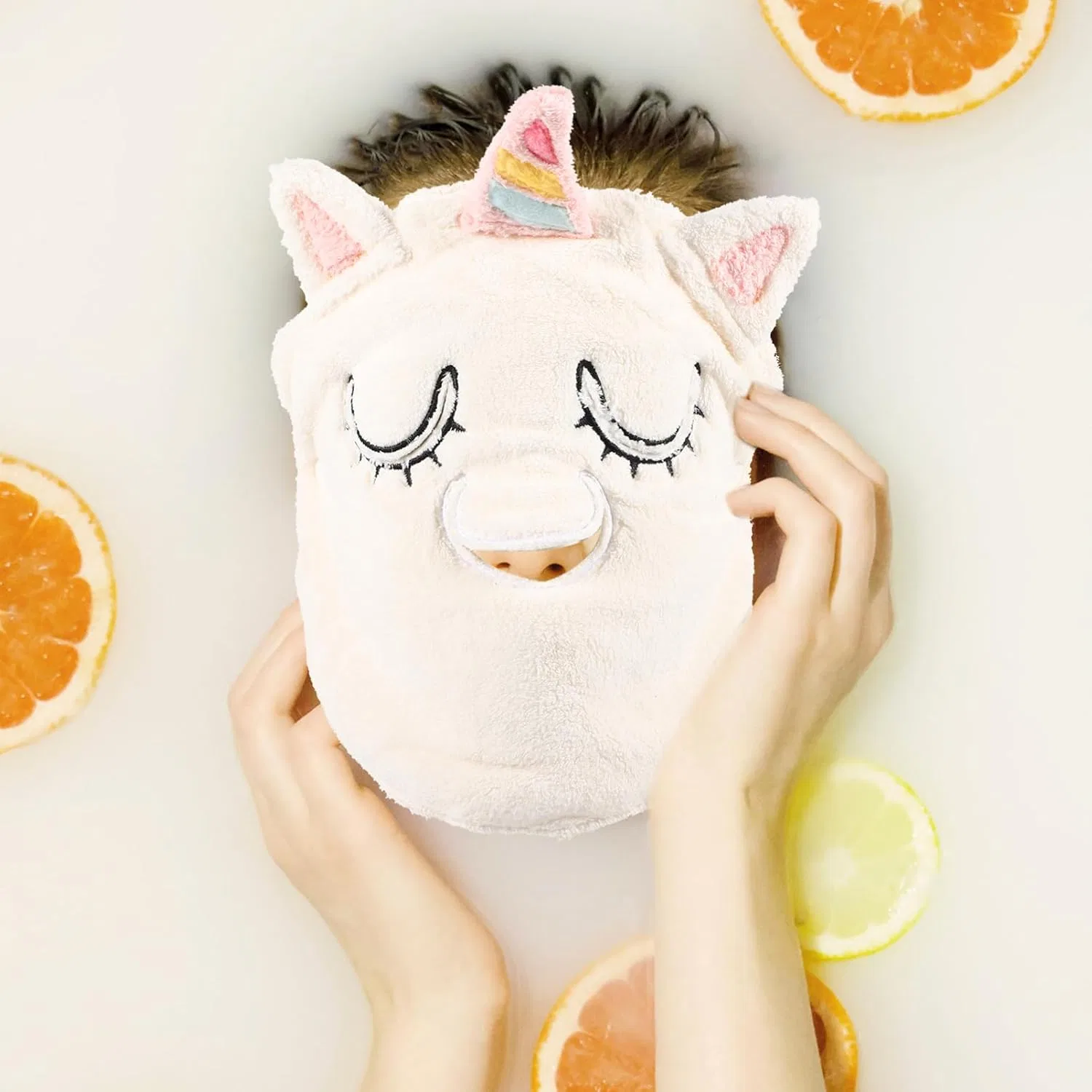 Маска-полотенце для лица из кораллового флиса Safigle — фото 3