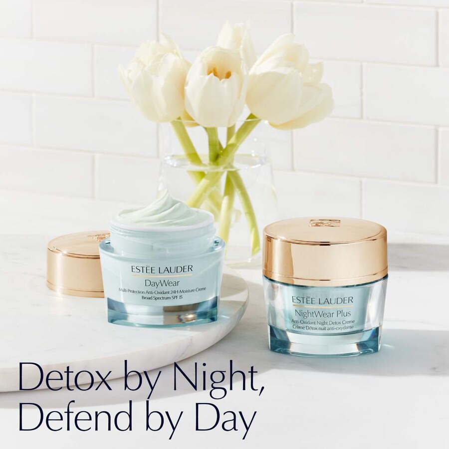 Сыворотка Estée Lauder — Увлажняющий DayWear Anti-Oxidant -Hour Moisturizer Cream SPF 15 для сухой кожи, 50 мл — фото 2
