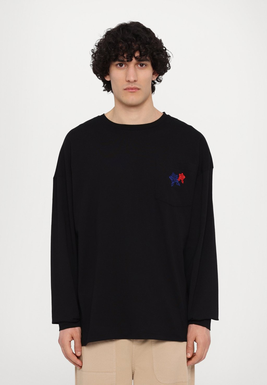 

Топ с длинными рукавами LONG SLEEVE Les Benjamins, черный