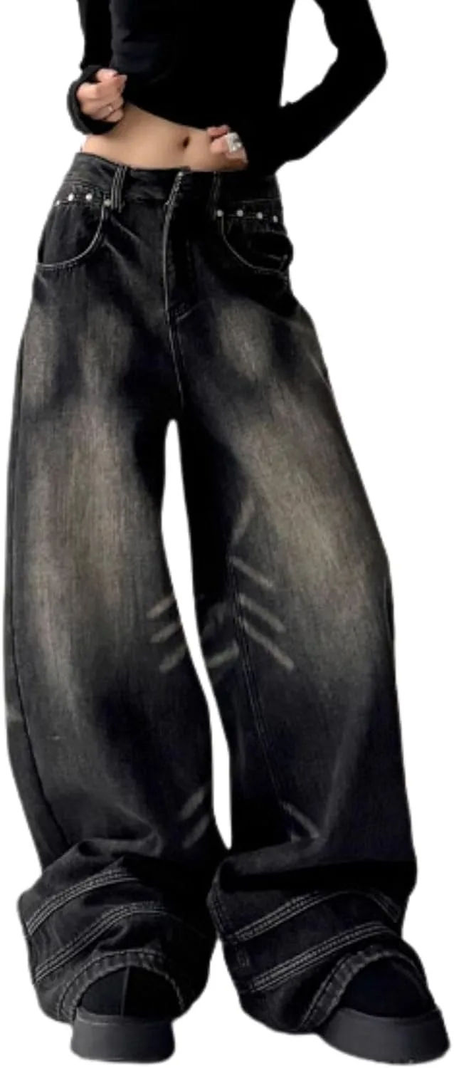 

Джинсы baggy low rise straight leg vintage Chmnigma