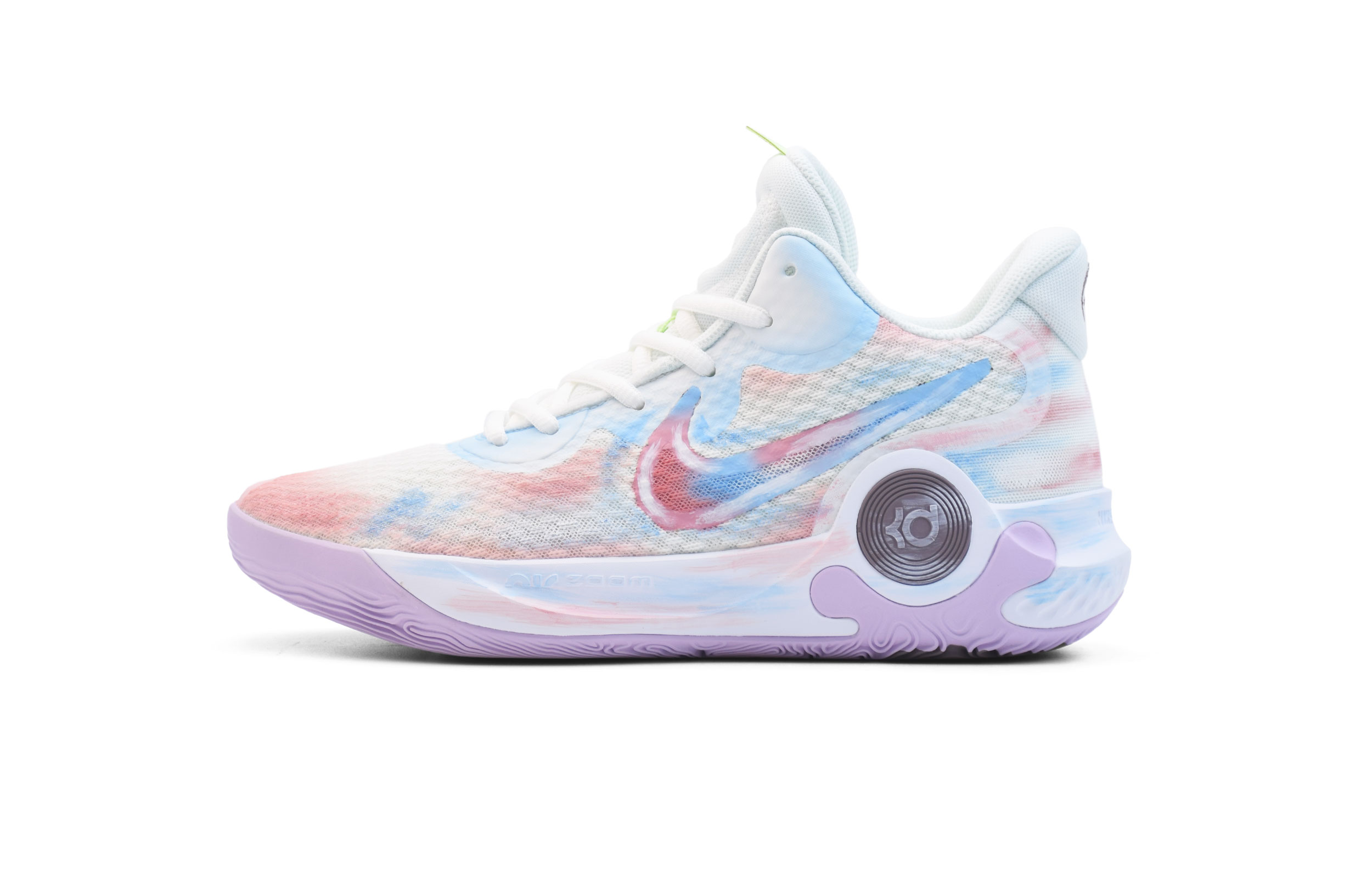 

Баскетбольные кроссовки KD Trey 5 IX Vintage Unisex Mid-Top White/Pink/Blue Nike