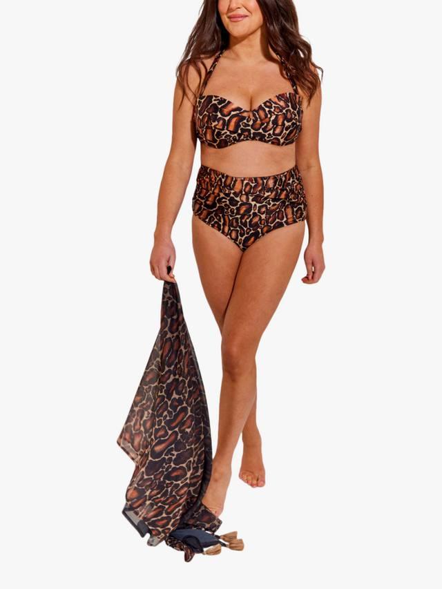 

Топ бикини Serengeti Twist бандо Seaspray, Brown