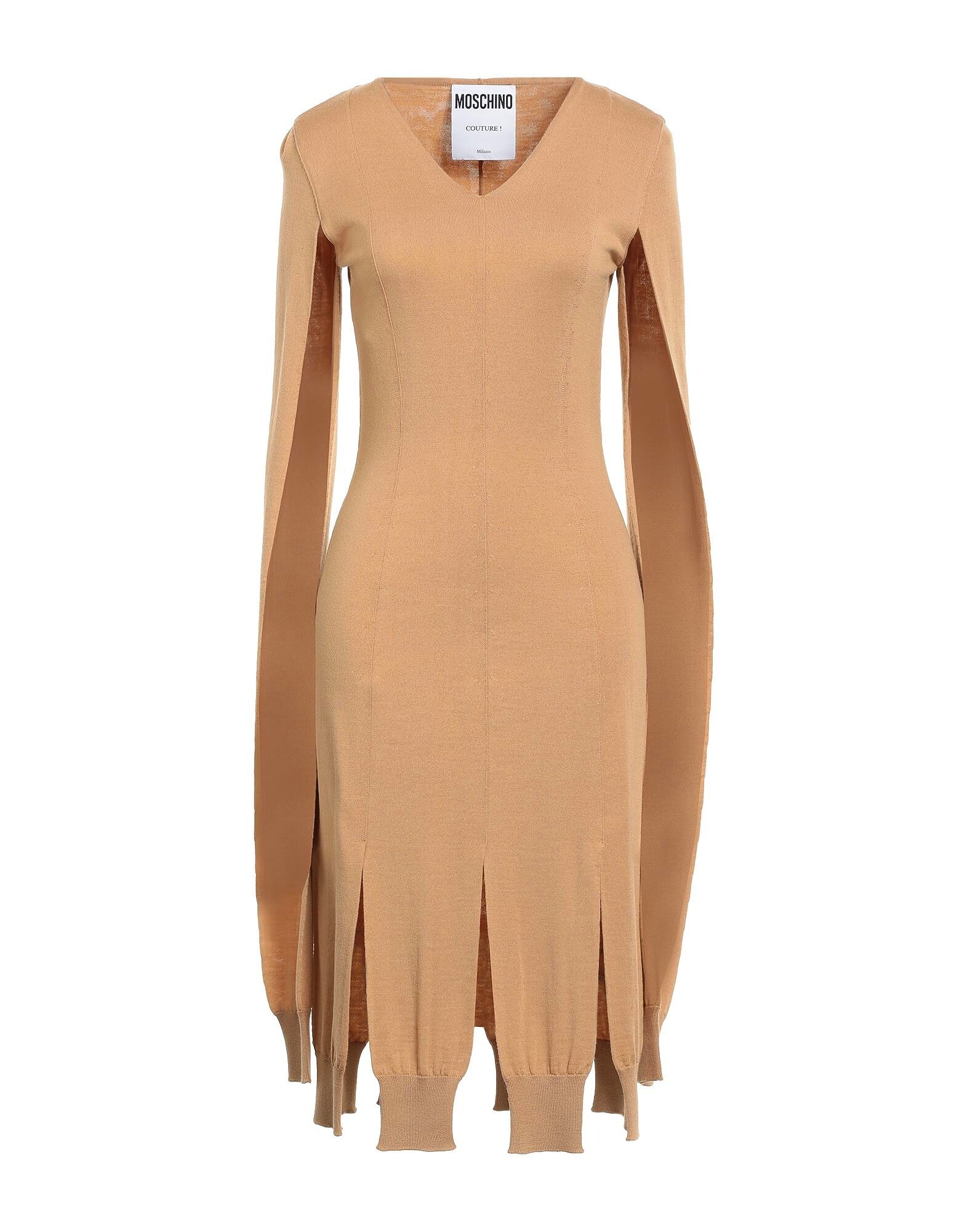 

Платье миди Moschino, коричневый