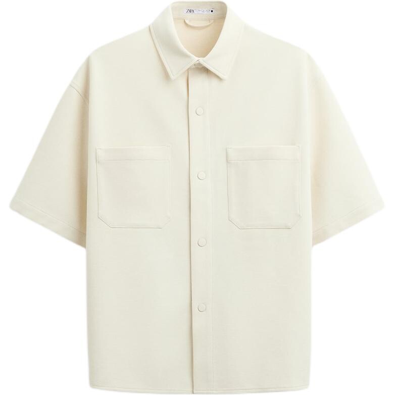 

Рубашка мужская белая Zara, белый