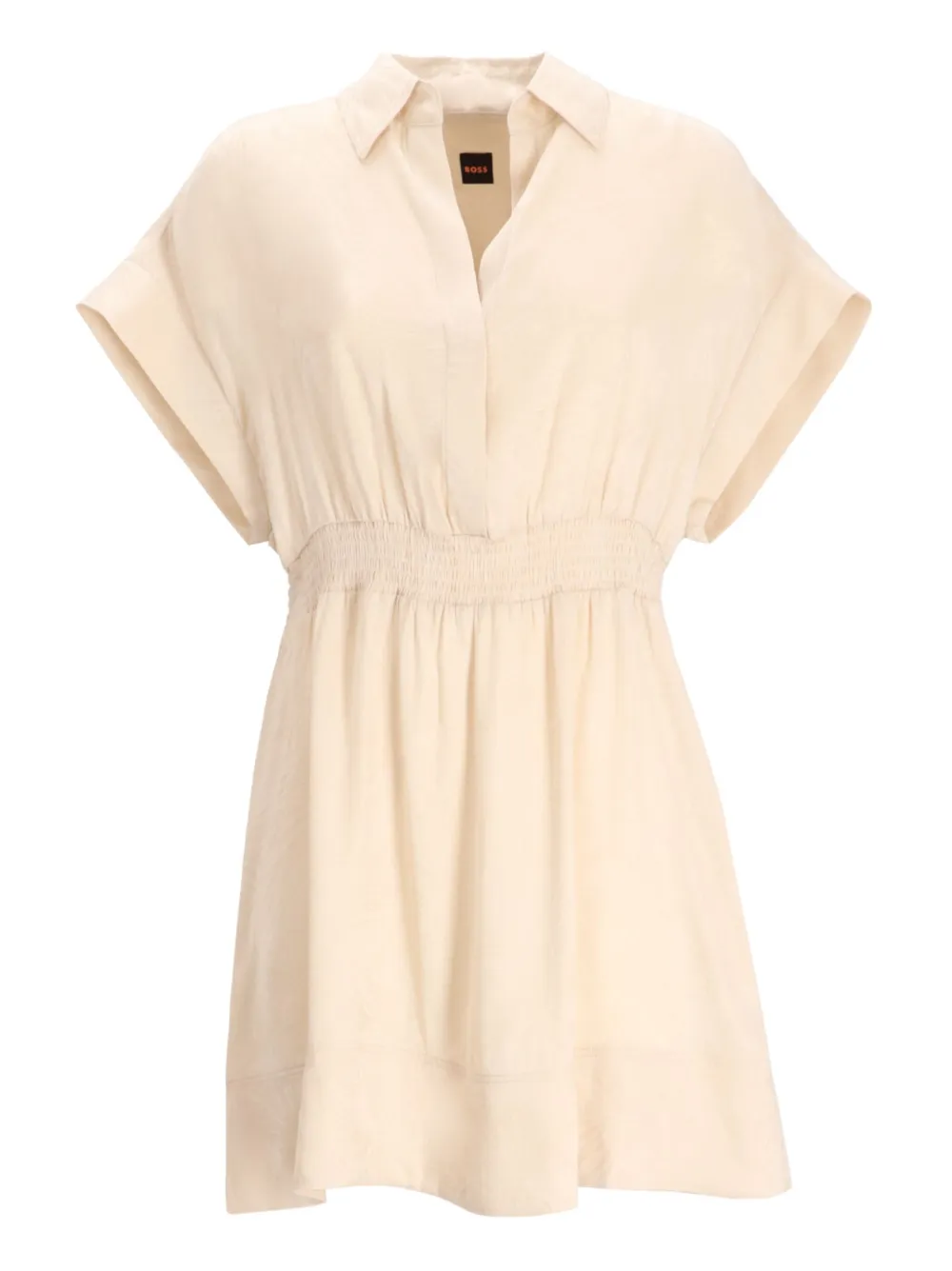 

Платье мини с эластичным поясом BOSS, нейтральный