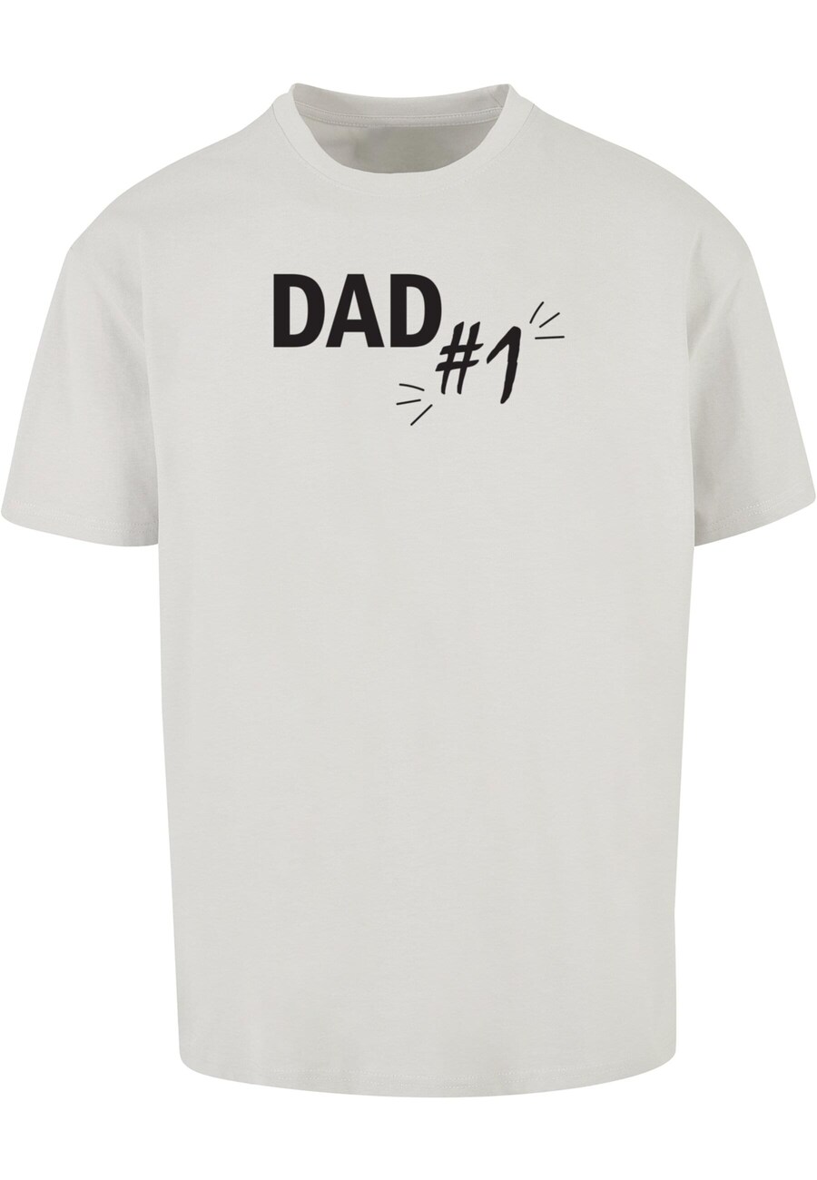 

Рубашка Merchcode Fathers Day - Dad number 1, белый