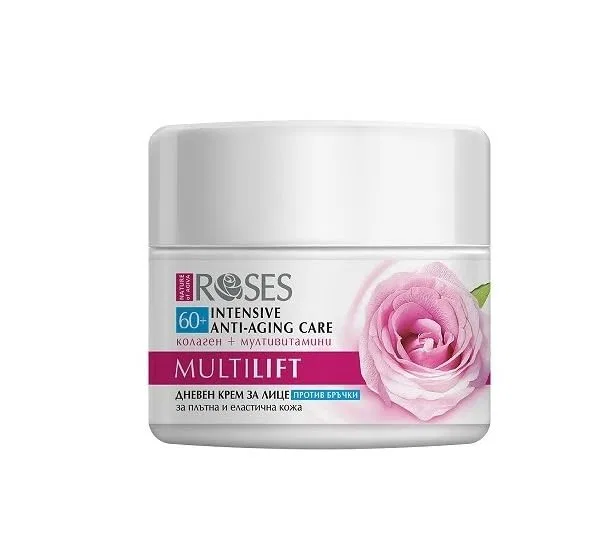 Крем для лица Retinol Hero — Дневной New Roses Multi Lift Anti-Ageing Intensive Advanced +, 50 мл — фото 2