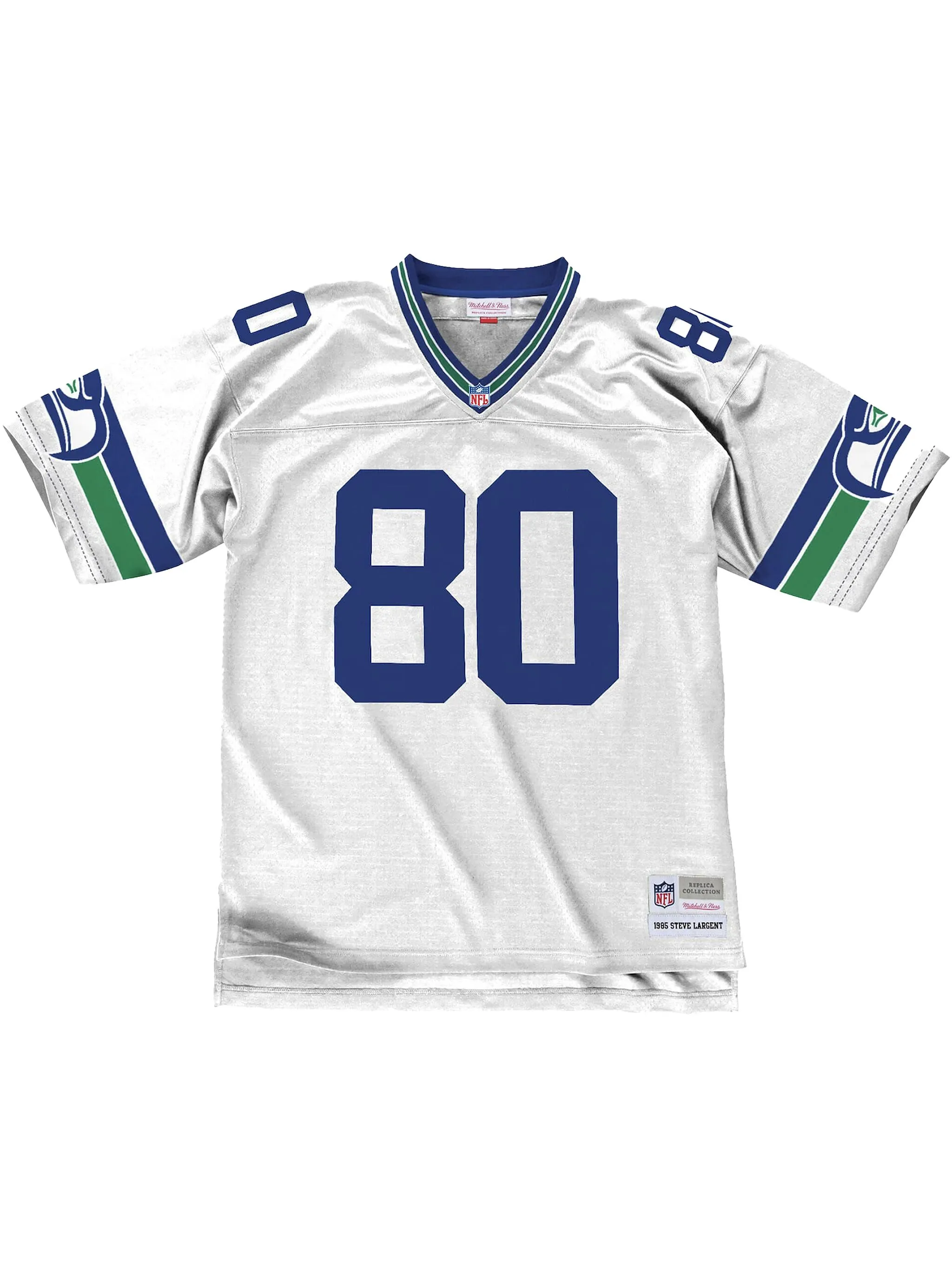 

Топ NFL Legacy Seahawks 1985 Steve Largent Mitchell & Ness, белый