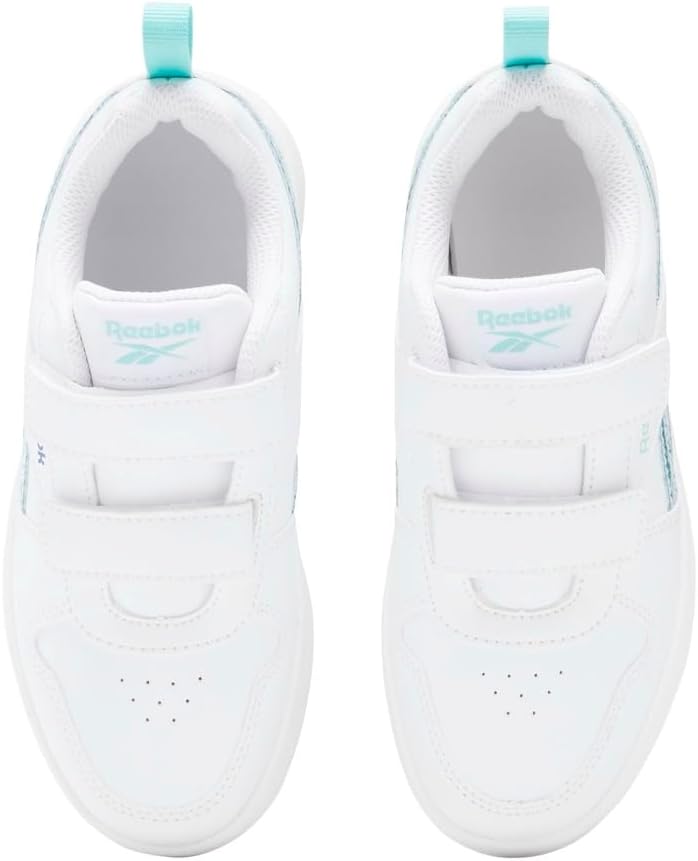 Кроссовки Reebok Unisex-Child Kid's Classic Nylon, белый/синий — фото 2