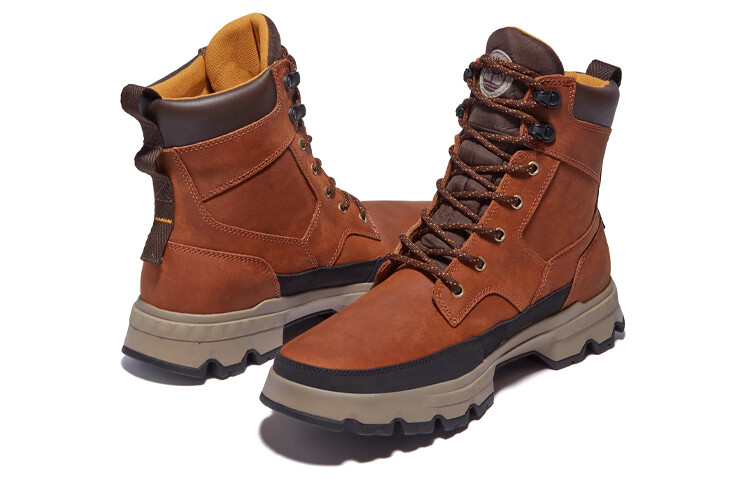 Мужские ботинки Timberland Originals треккинговые, черный/коричневый — фото 4