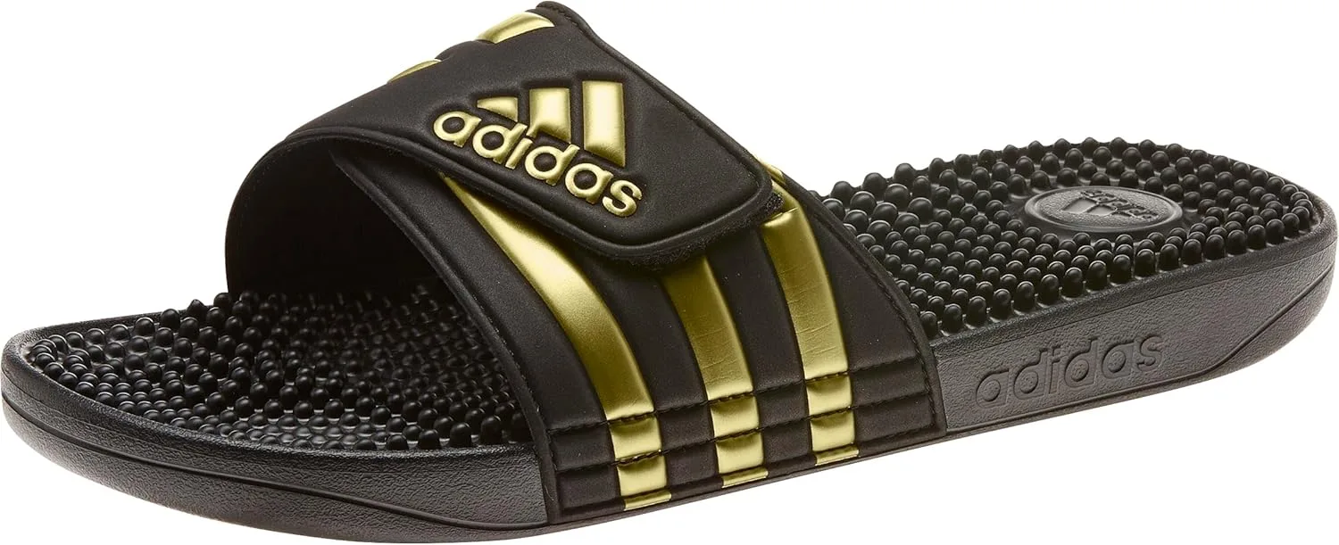 Шлепанцы Adidas Adissage, черный/черный — фото 2