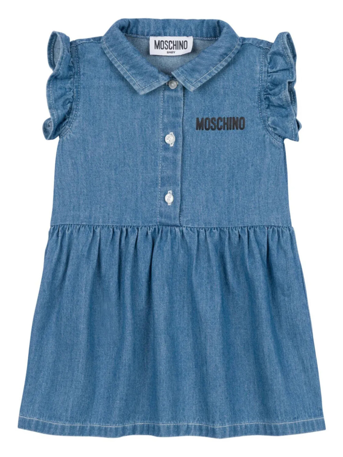 

Moschino Kids платье с логотипом