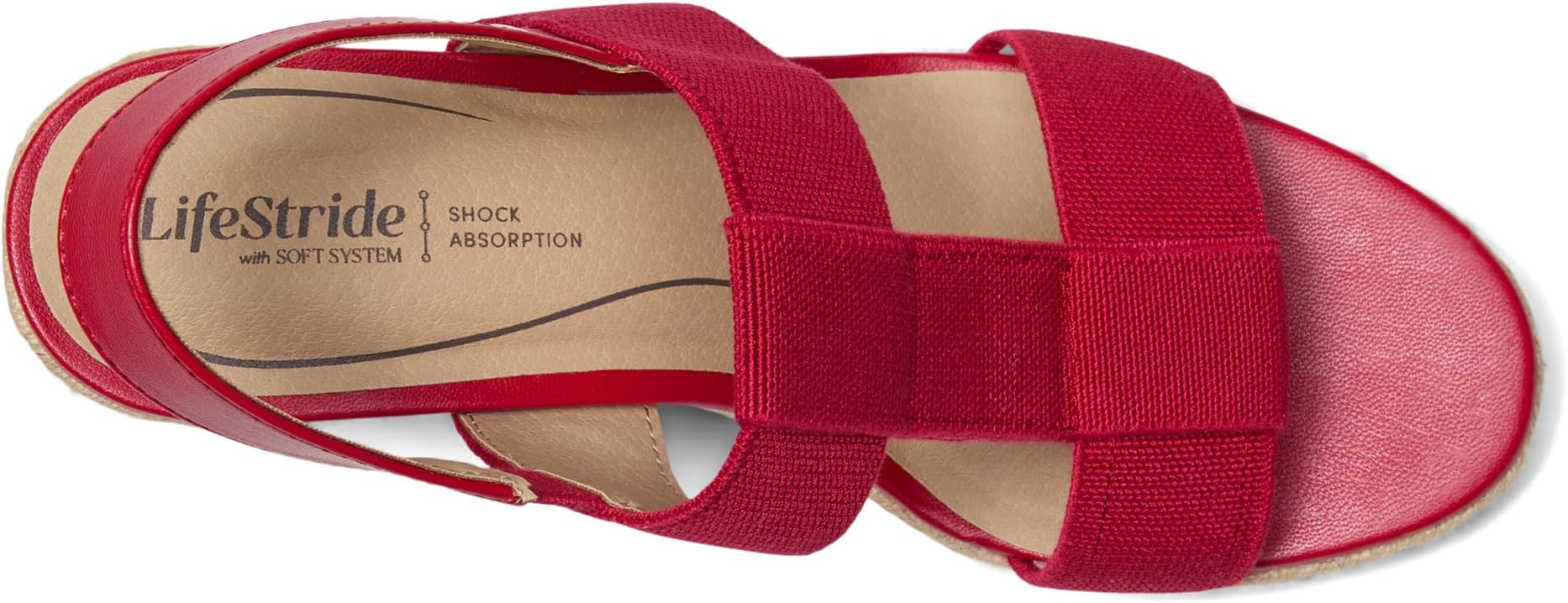 Туфли LifeStride Tallulah, цвет Fire Red Faux Leather — фото 2