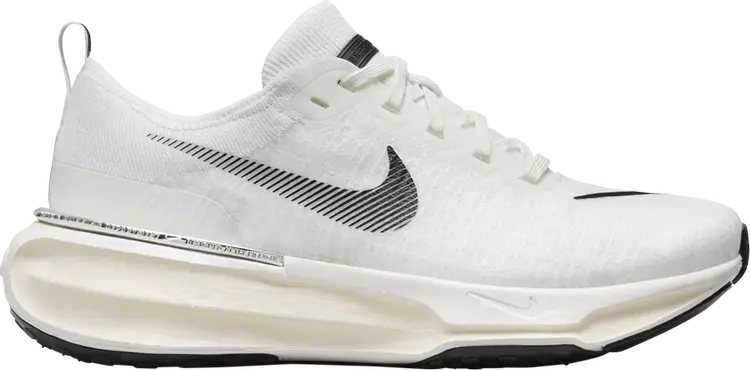 Кроссовки Wmns ZoomX Invincible 3 Extra Wide 'Summit White Black', белый
