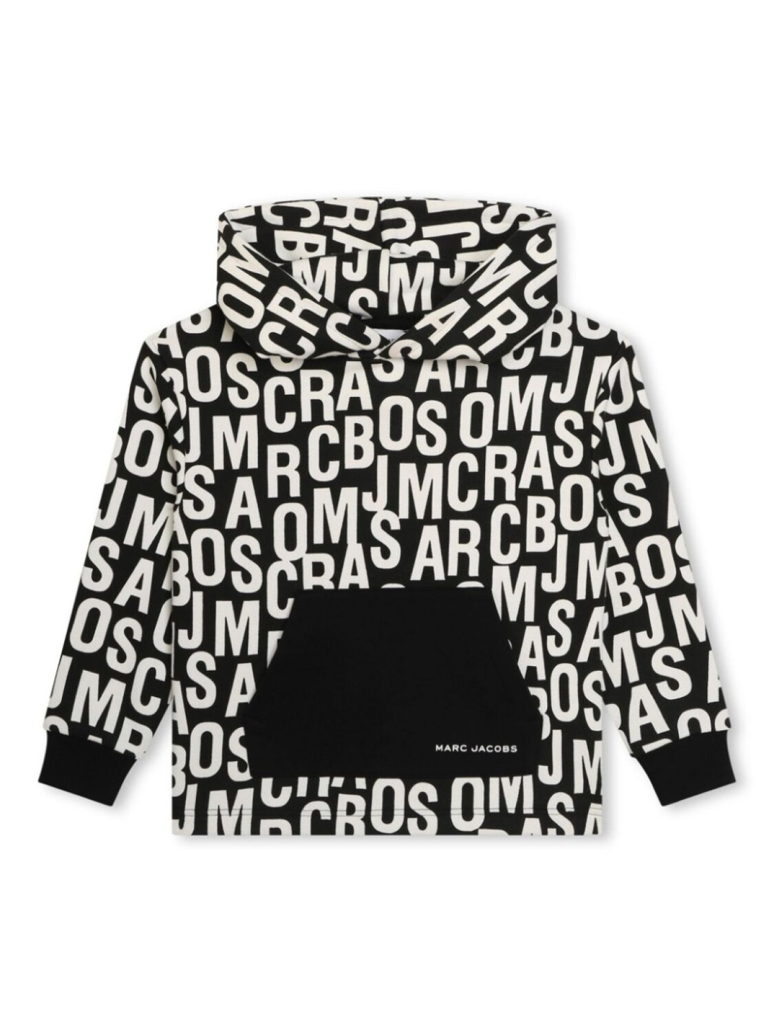 

Marc Jacobs Kids худи с логотипом, черный
