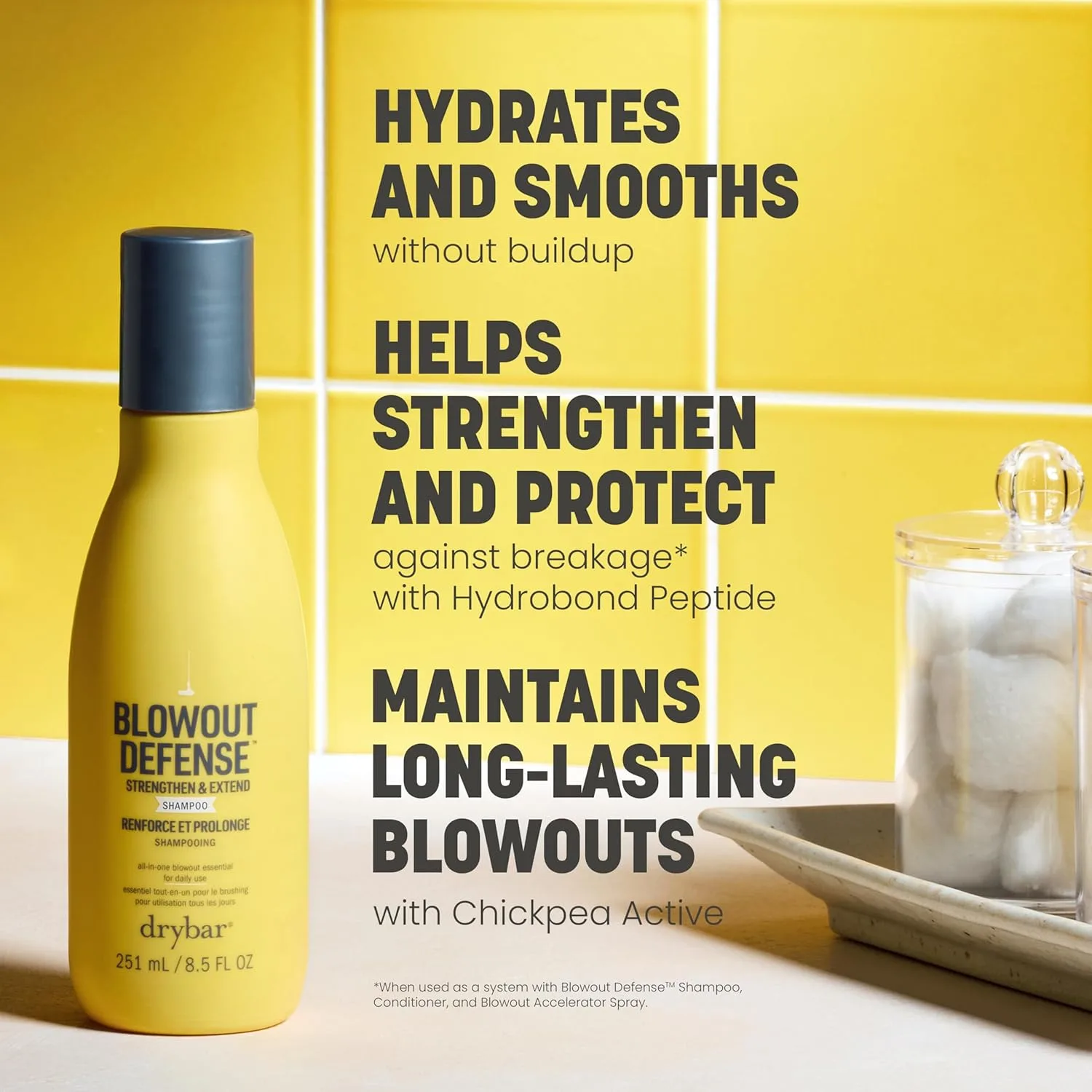 Шампунь Drybar Blowout Defense Strengthen & Extend — фото 3
