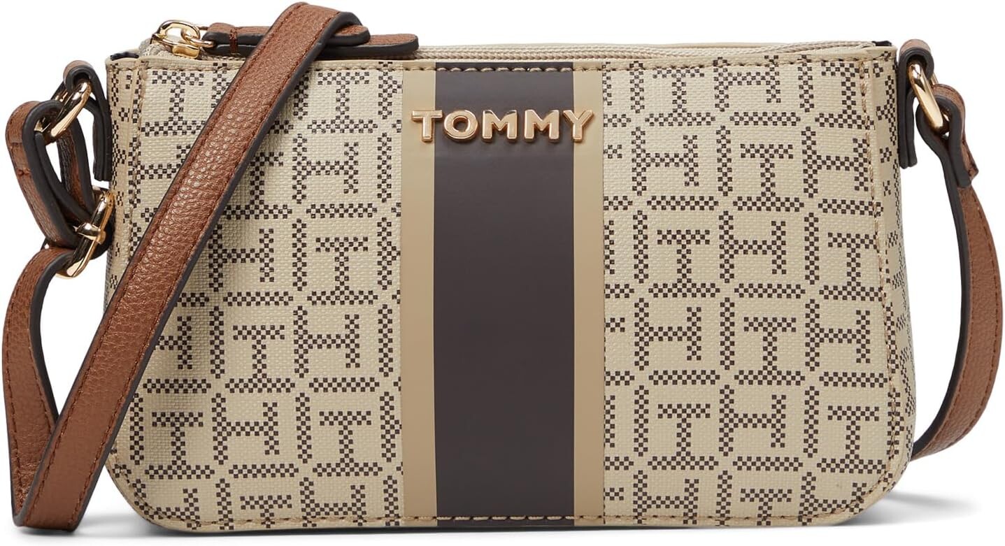 

Сумка кросс-боди Tommy Hilfiger Jocelyn II E/W Crossbody, цвет Khaki Multi Bicolor, Хаки, Сумка кросс-боди Tommy Hilfiger Jocelyn II E/W Crossbody, цвет Khaki Multi Bicolor